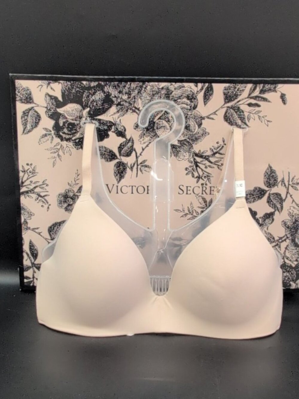 Victoria Secret PINK Wear Everywhere Lightly Lined Wireless Bra 32C Marzipan